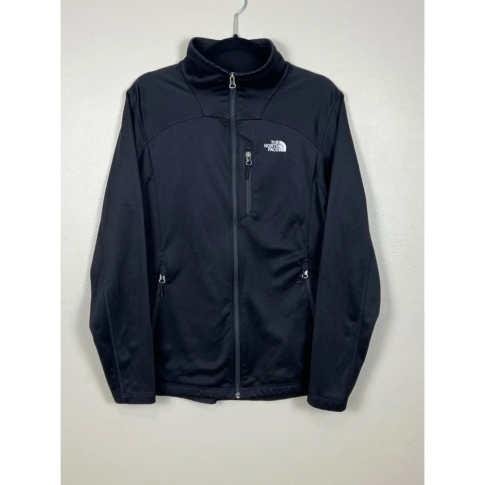 The North Face Mens Black Apex Bionic Softshell Jacket‎ NF00CP3Z Size Medium